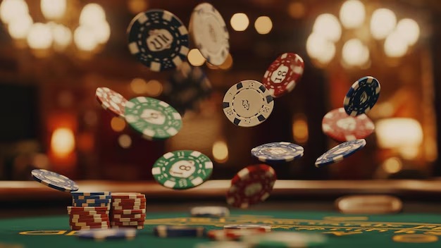 Real-money play transition screen